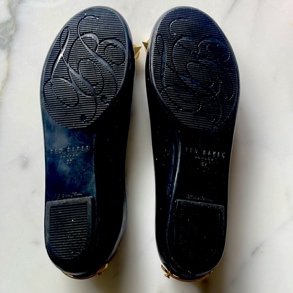 Ted Baker | Jelly Black Flats | Size 37 | Stylish & Comfortable - Picture 4 of 4